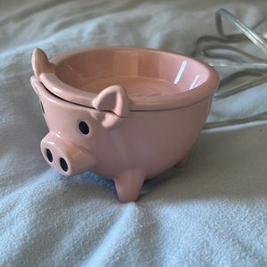 Pink zebra pink pig warmer